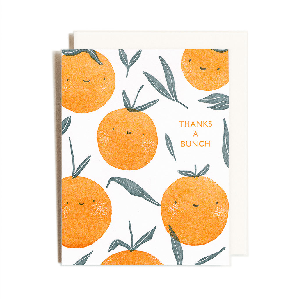 Greeting Card | Thank You Oranges