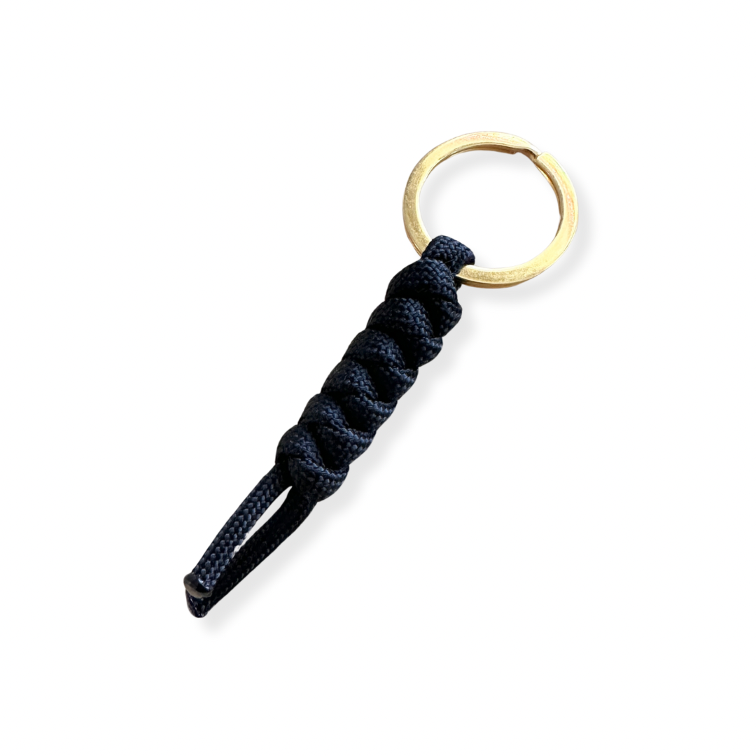 Keychain | Black on Gold