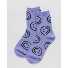 BAGGU Crew Socks | Lavender Happy