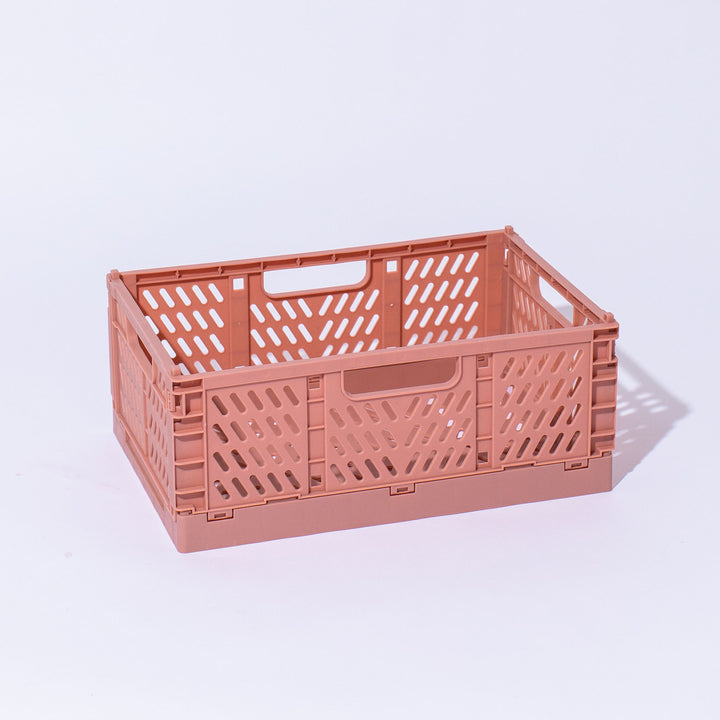 Collapsible Storage Crate | Apricot