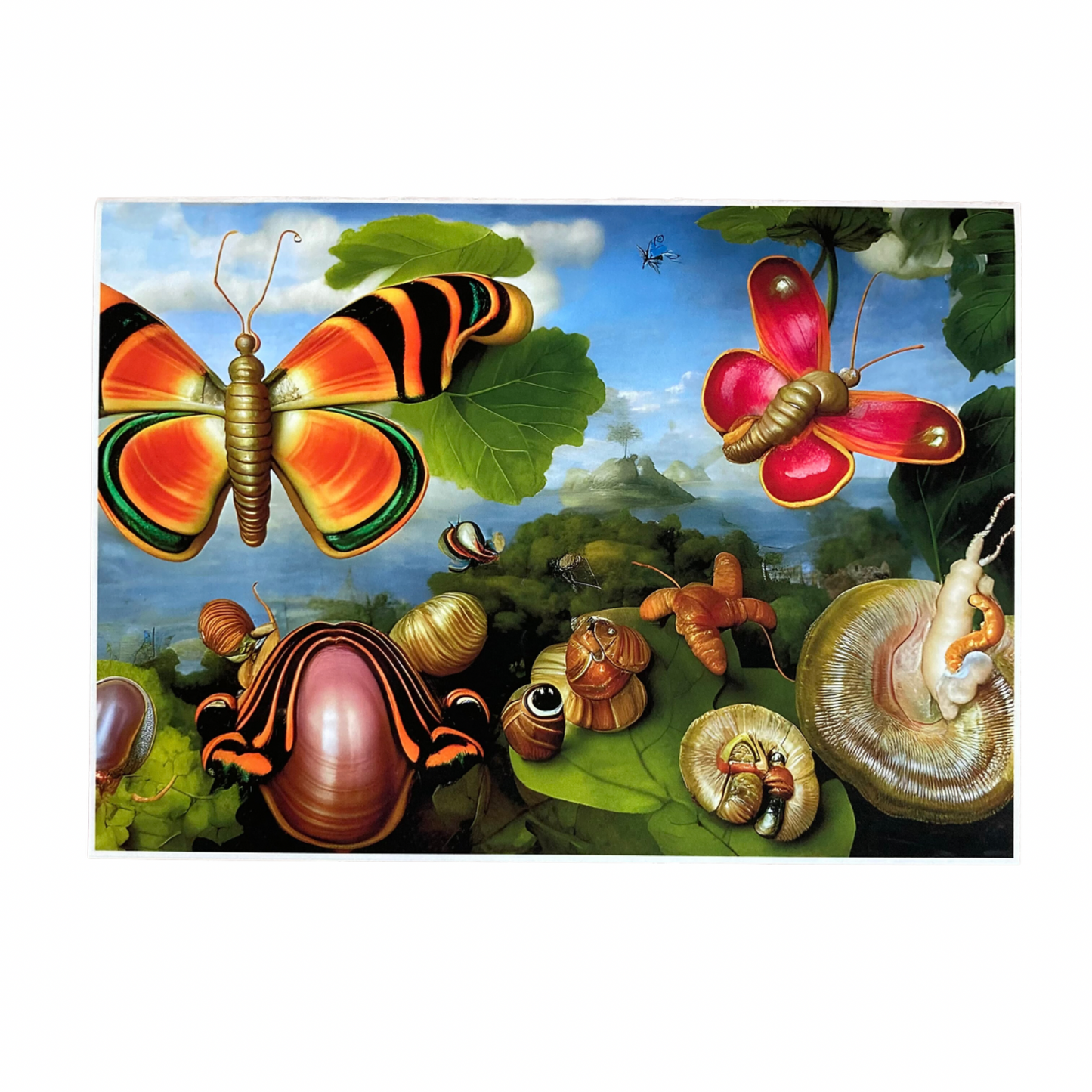 Art Print Greeting Card | Butterfly