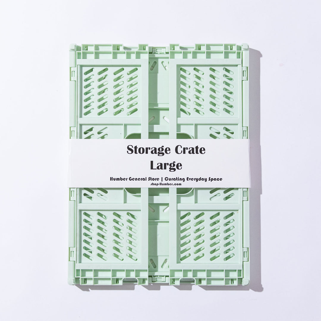 Collapsible Storage Crate | Mint