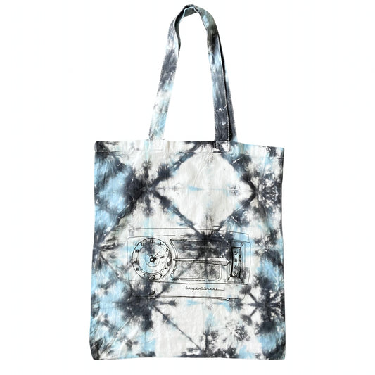 Hand Dyed Cotton Tote Bag | Radio