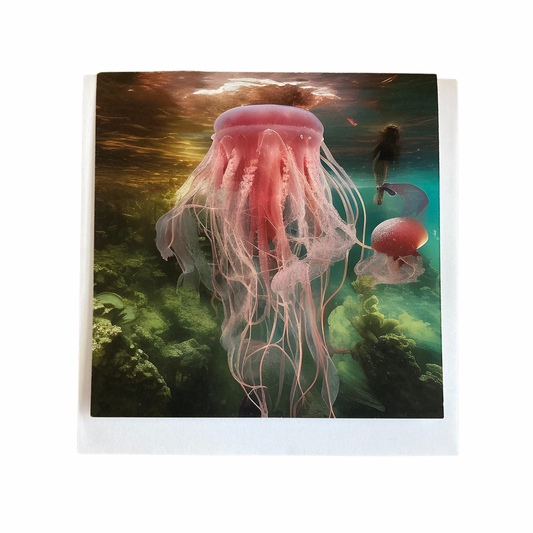 Art Print Greeting Card | Octopus