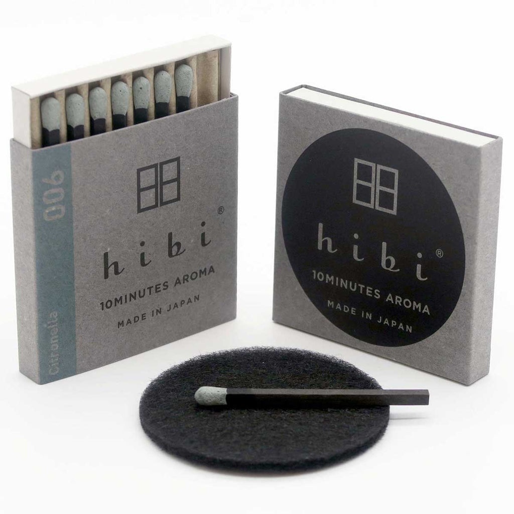 Hibi Incense Matches | Citronella