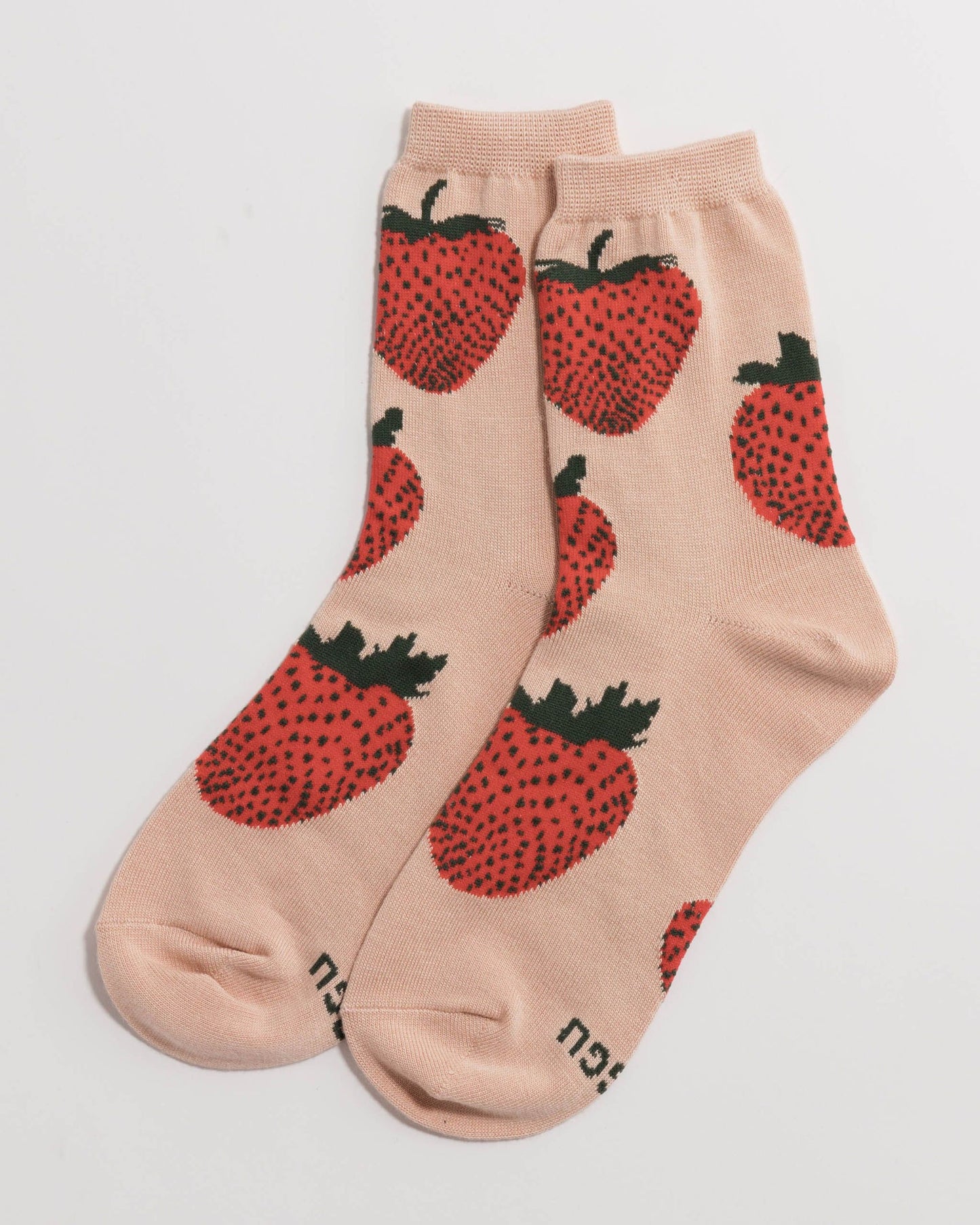 BAGGU Crew Socks | Strawberry