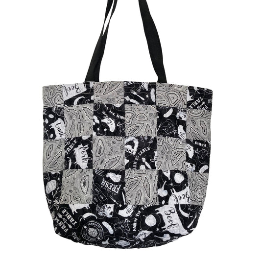 Handmade Quilted Bucket Tote