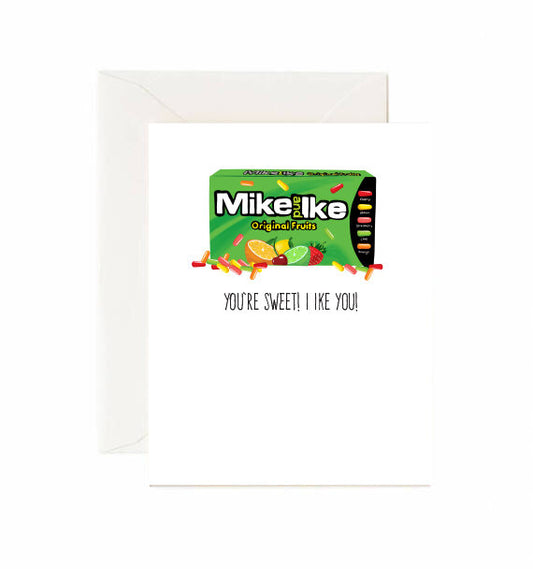 Greeting Card | You're Sweet, I Ike You!