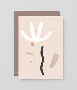 WRAP | Greeting Card | Thank You Flower