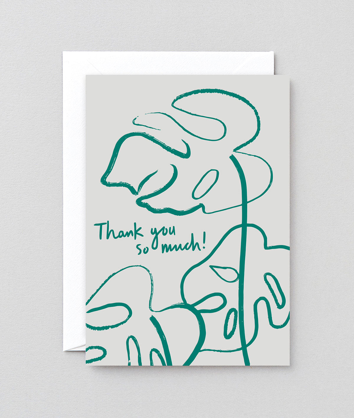 Greeting Card | Thank You Monstera