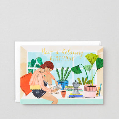 WRAP | Greeting Card | Relaxing Birthday