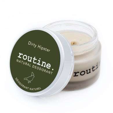 ROUTINE Natural Cream Deodorant | Dirty Hipster