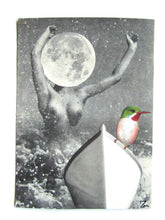 Collage Art Print | Lunar Woman 8x10