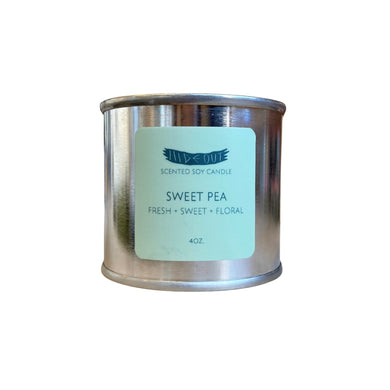 Hideout Scented Soy Candle | Sweet Pea