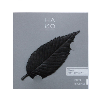 HA KO Paper Leaf Incense | Sleep Blend