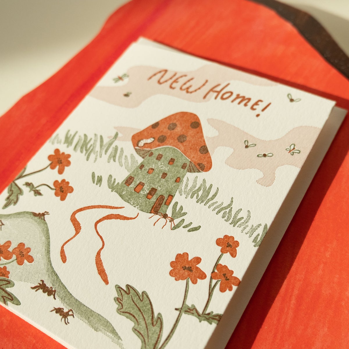 Greeting Card | Mushroom Home