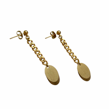 Karmen Victoria Studio | Ellipse Chain Stud Earrings