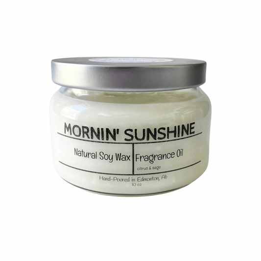 LD Design | Soy Candle | Mornin' Sunshine | Citrus + Sage