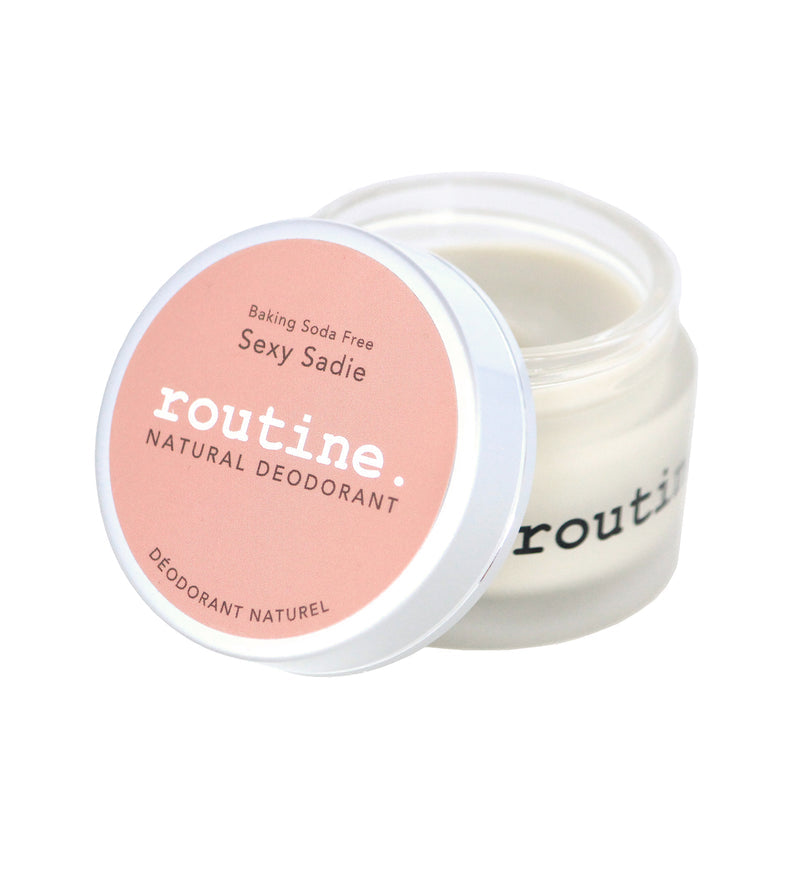 ROUTINE Natural Cream Deodorant | Sexy Sadie (BAKING SODA FREE)