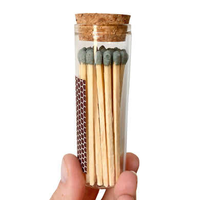 Decorative Candle Matches | Sage Green Tip