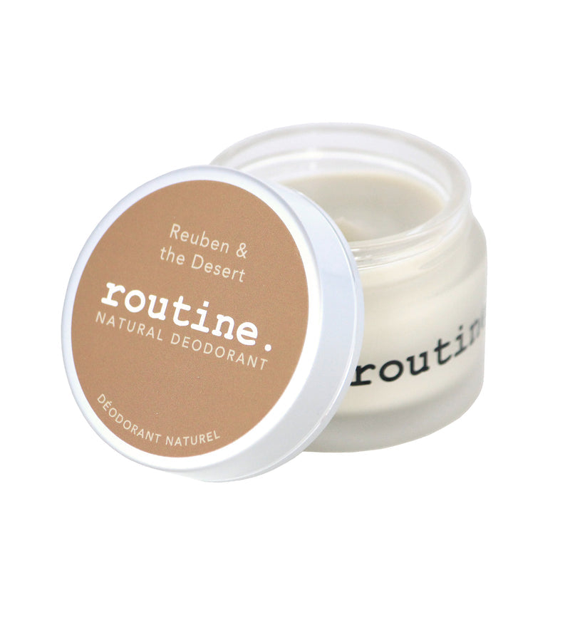 ROUTINE Natural Cream Deodorant | Reuben and the Desert