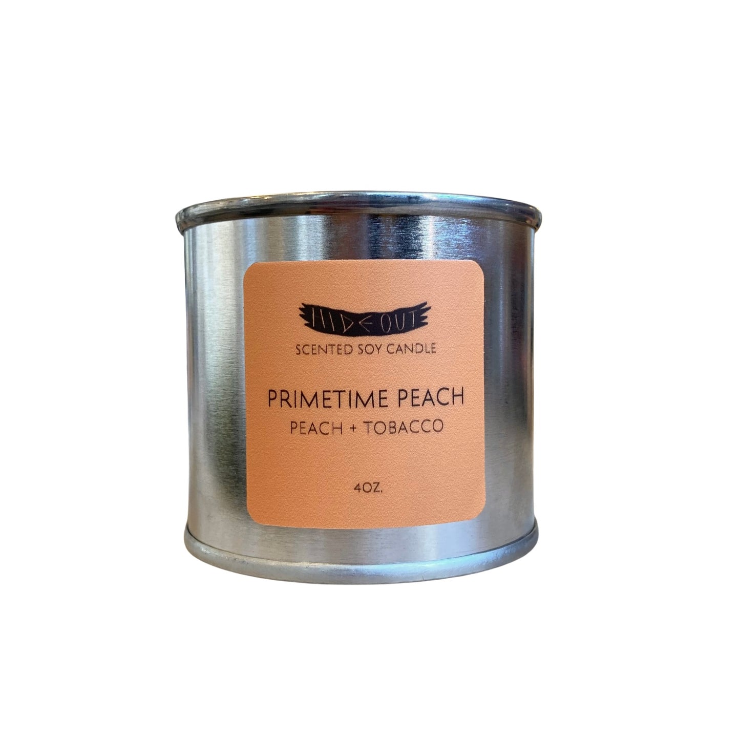 Scented Soy Candle | Primetime Peach | Peach + Tobacco