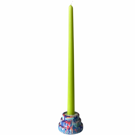 Colour Taper Candle | Chartreuse