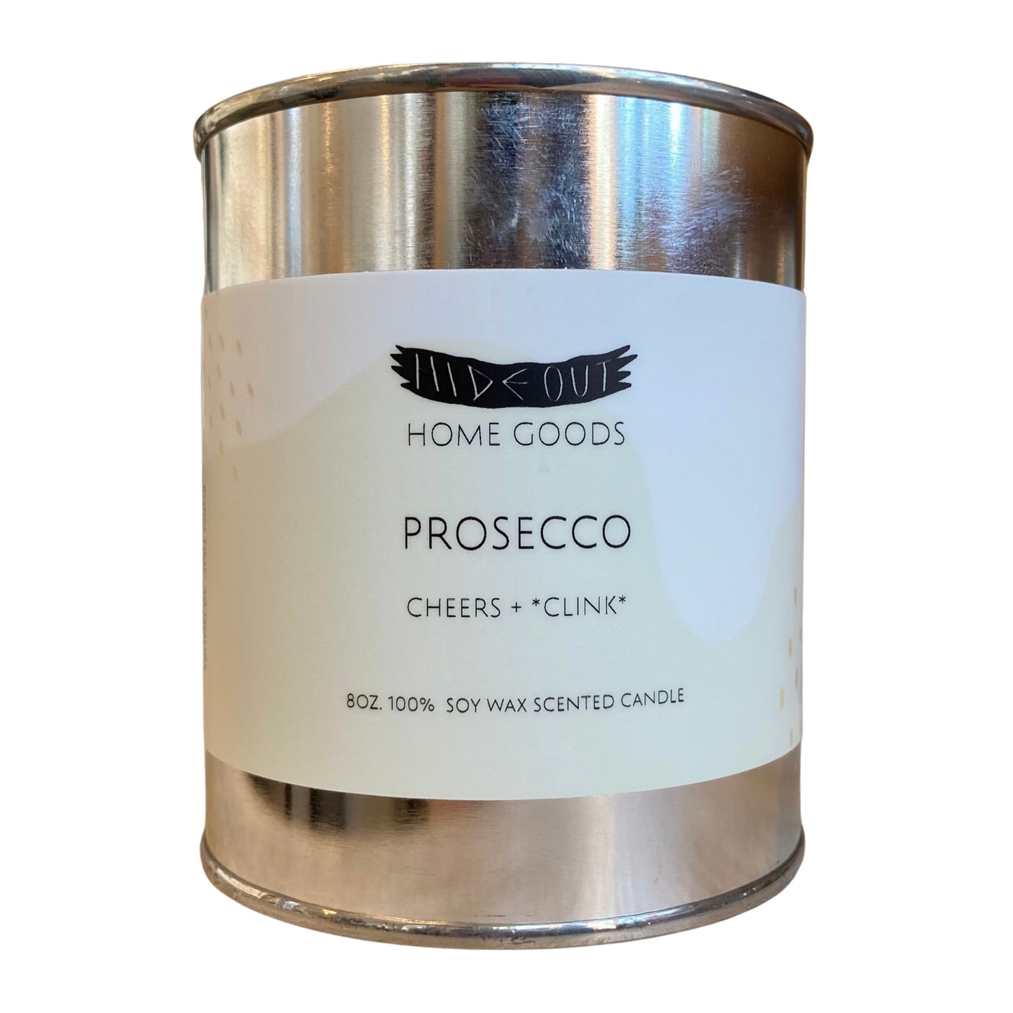 Hideout Scented Soy Candle | Prosecco | Citrus Sparkling White