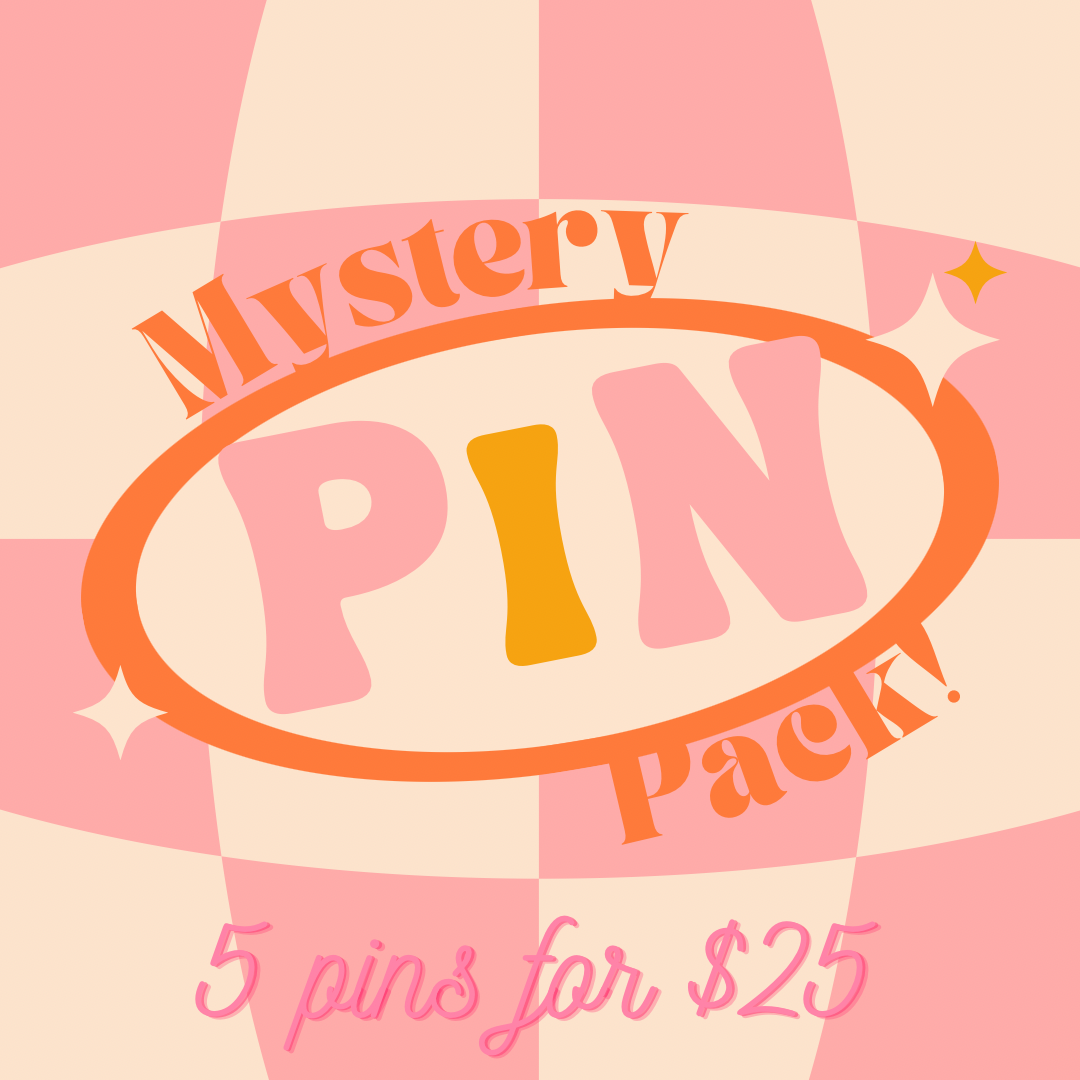 Mystery Pin Pack of 5!