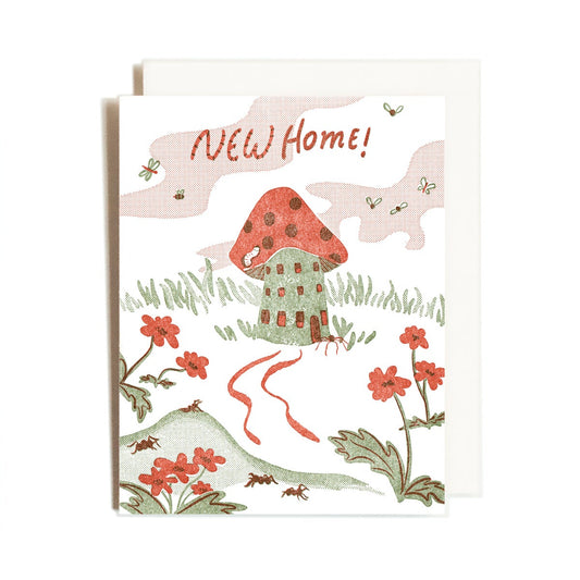Greeting Card | Mushroom Home