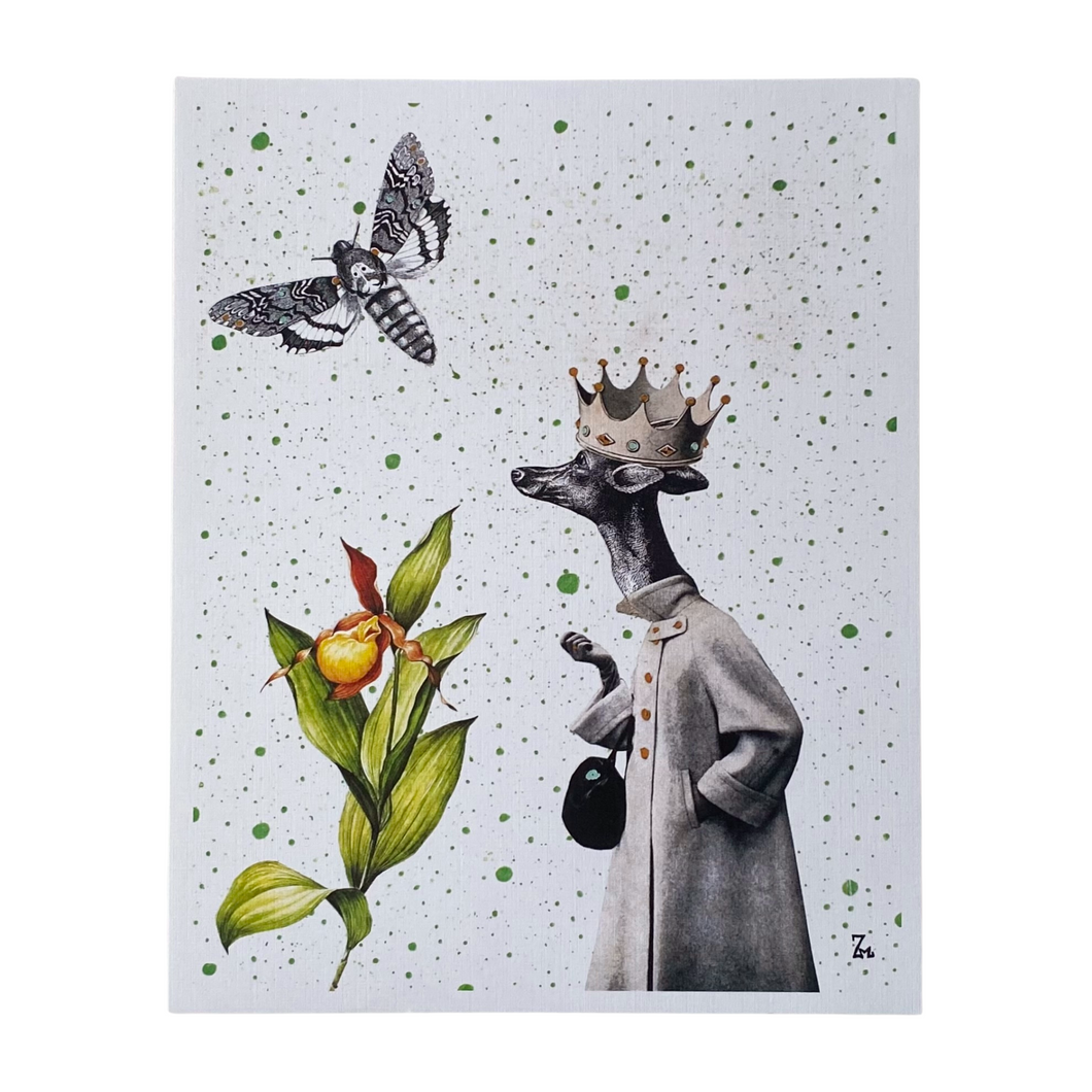 Collage Art Print | Doe Queen 8x10