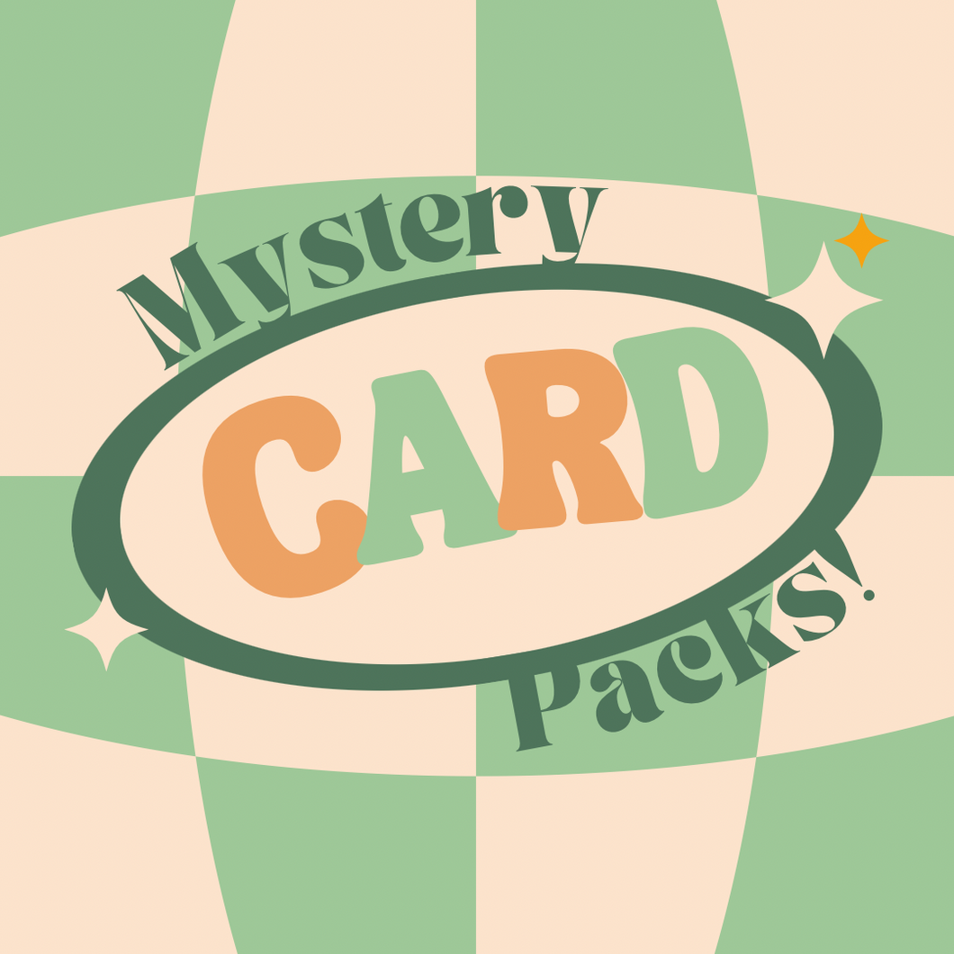 Mystery Greeting Card Pack of 5!