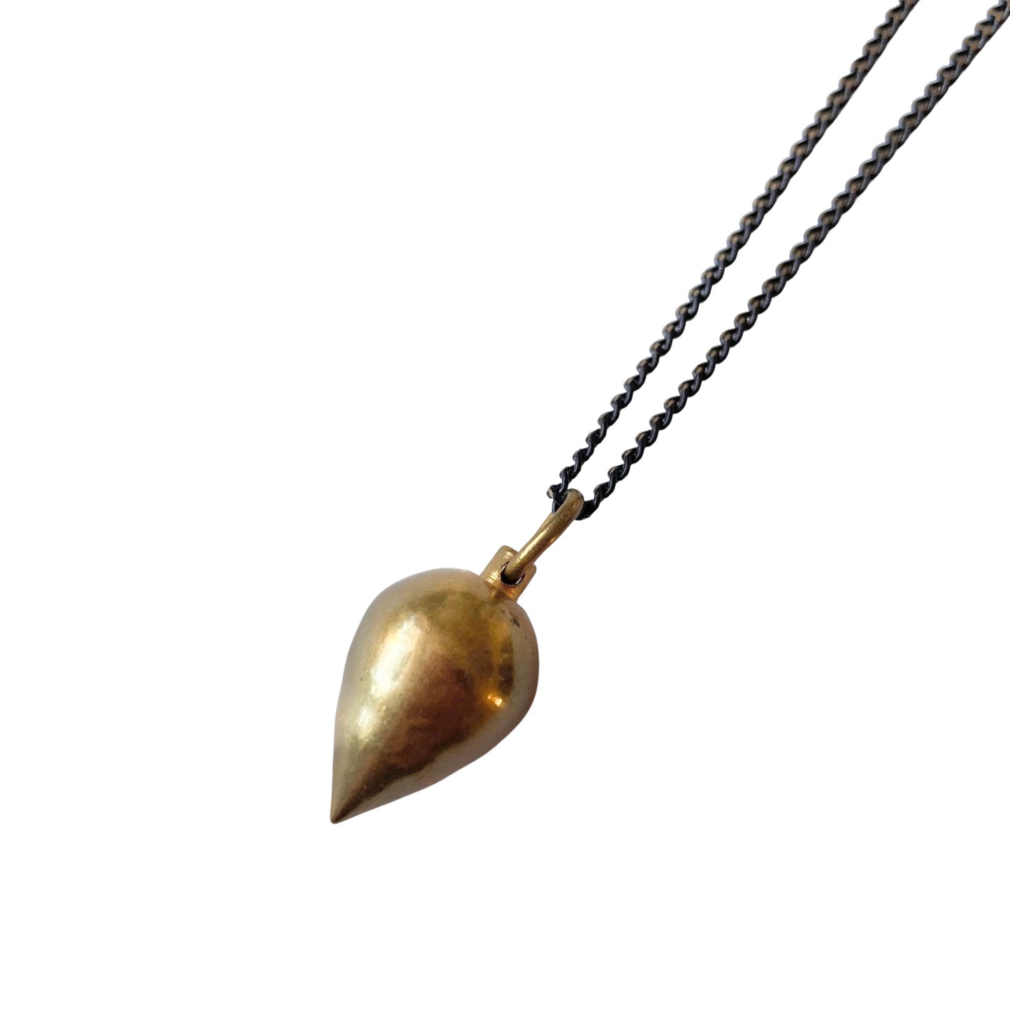 Minimalist Pendulum Necklace | Teardrop