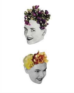 Nichola Hildebrand | 8x10 Collage Print | Flowers in Her Hair