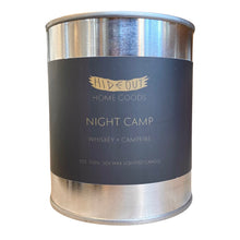 Hideout Scented Soy Candle | Night Camp | Whiskey + Campfire