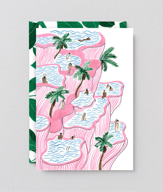 Art Print Greeting Card | Pamukkale