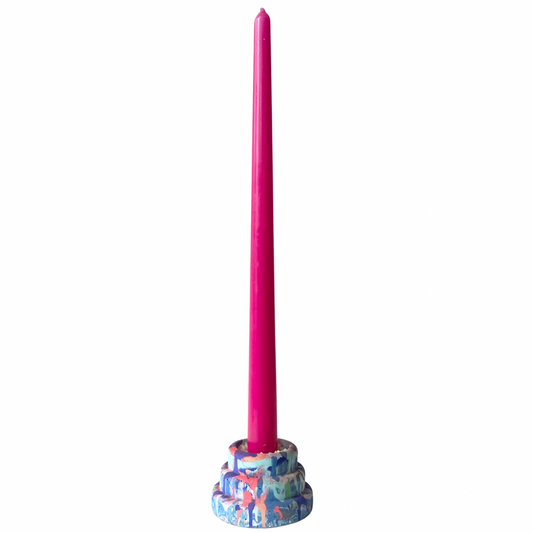 Colour Taper Candle | Hot Pink